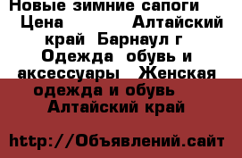 Новые зимние сапоги 39  › Цена ­ 9 000 - Алтайский край, Барнаул г. Одежда, обувь и аксессуары » Женская одежда и обувь   . Алтайский край